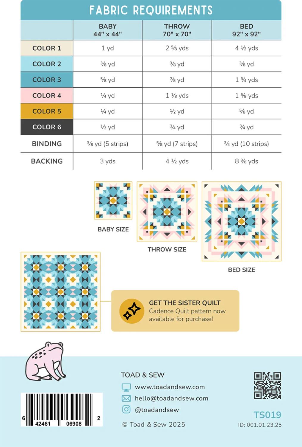 Aria Quilt Pattern - Image 2