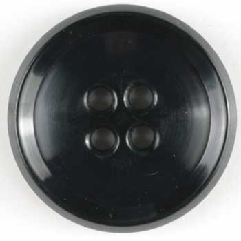 Black Polyamide Button