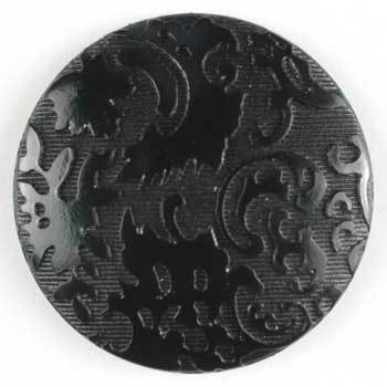 Black Polyamide Button