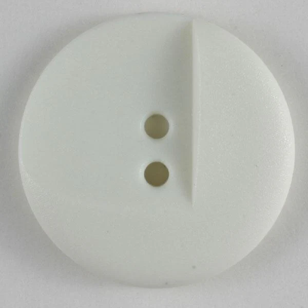 White Polyamide Button
