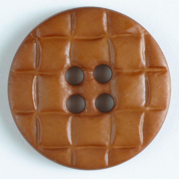Brown Polyamide Button