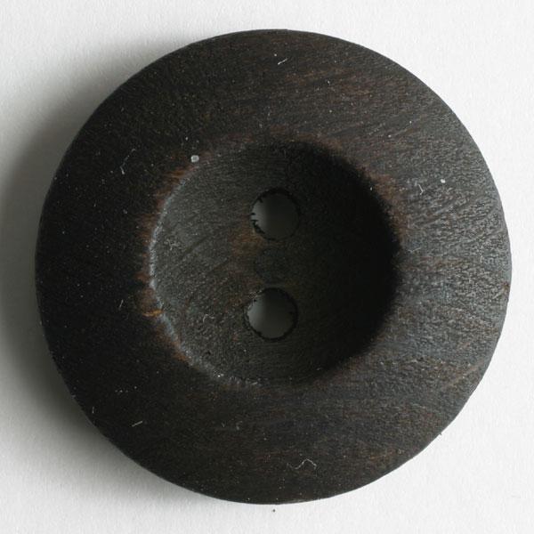 Brown Wood Button
