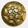 Antique Gold Plated Full Metal Button