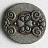 Antique Tin Full Metal Button
