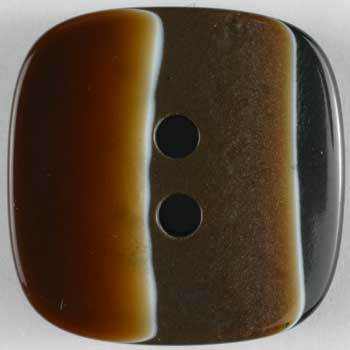 Brown Polyester Button