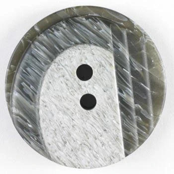 Grey Polyester Button