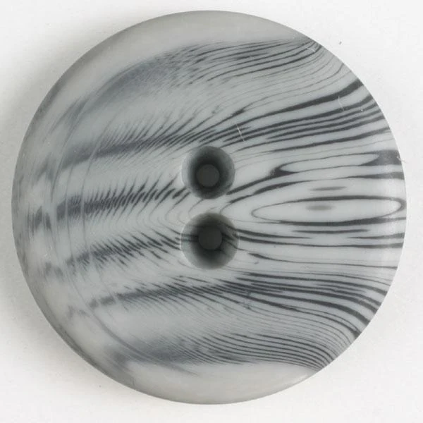 Grey Polyester Button