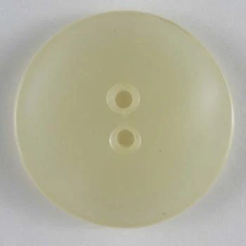 White Polyester Button