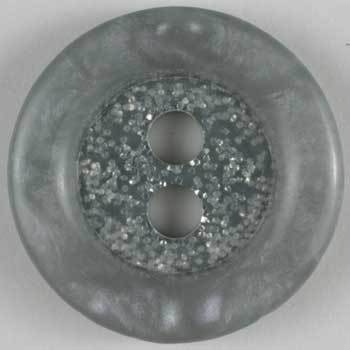 Grey Polyester Button