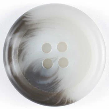 Grey Polyester Button