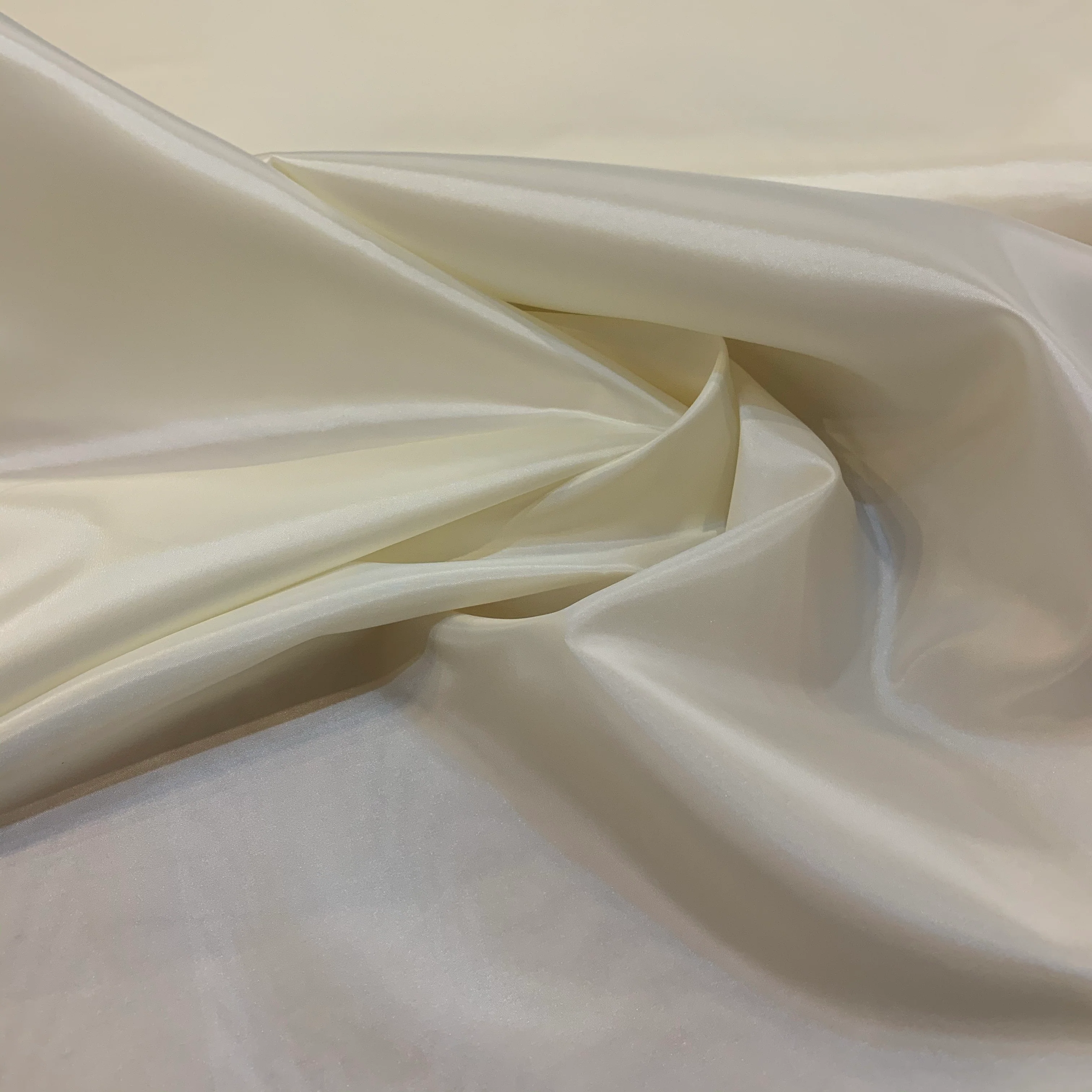 Polyester Lining Fabric - Ivory - Image 2