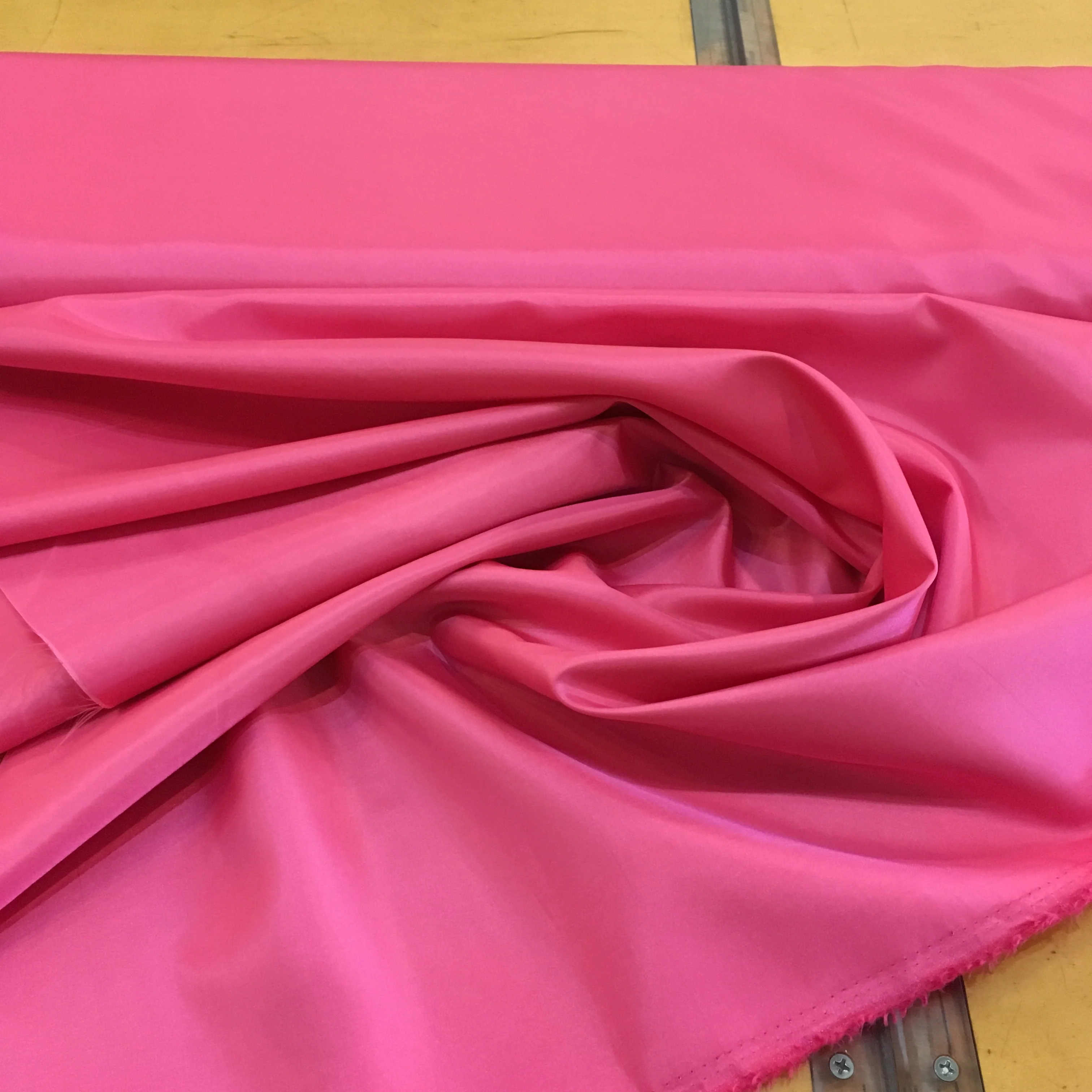 Polyester Lining Fabric - Shocking Pink - Image 2