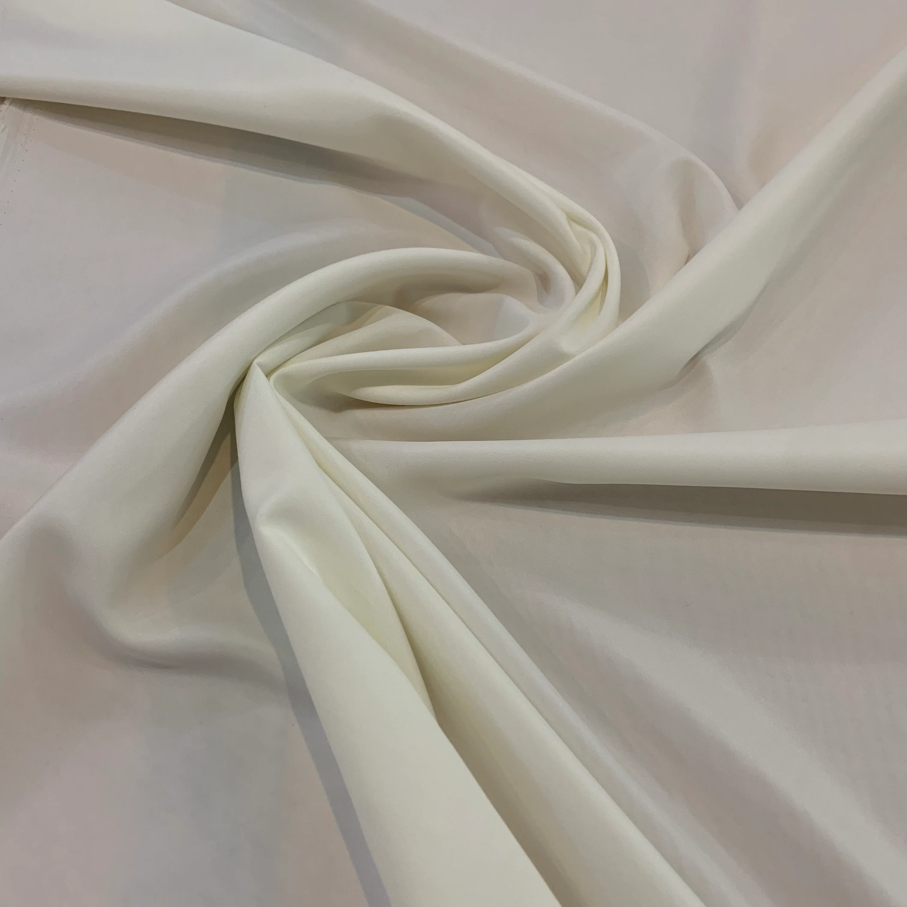 Pongee Polyester Lining Fabric - Off White