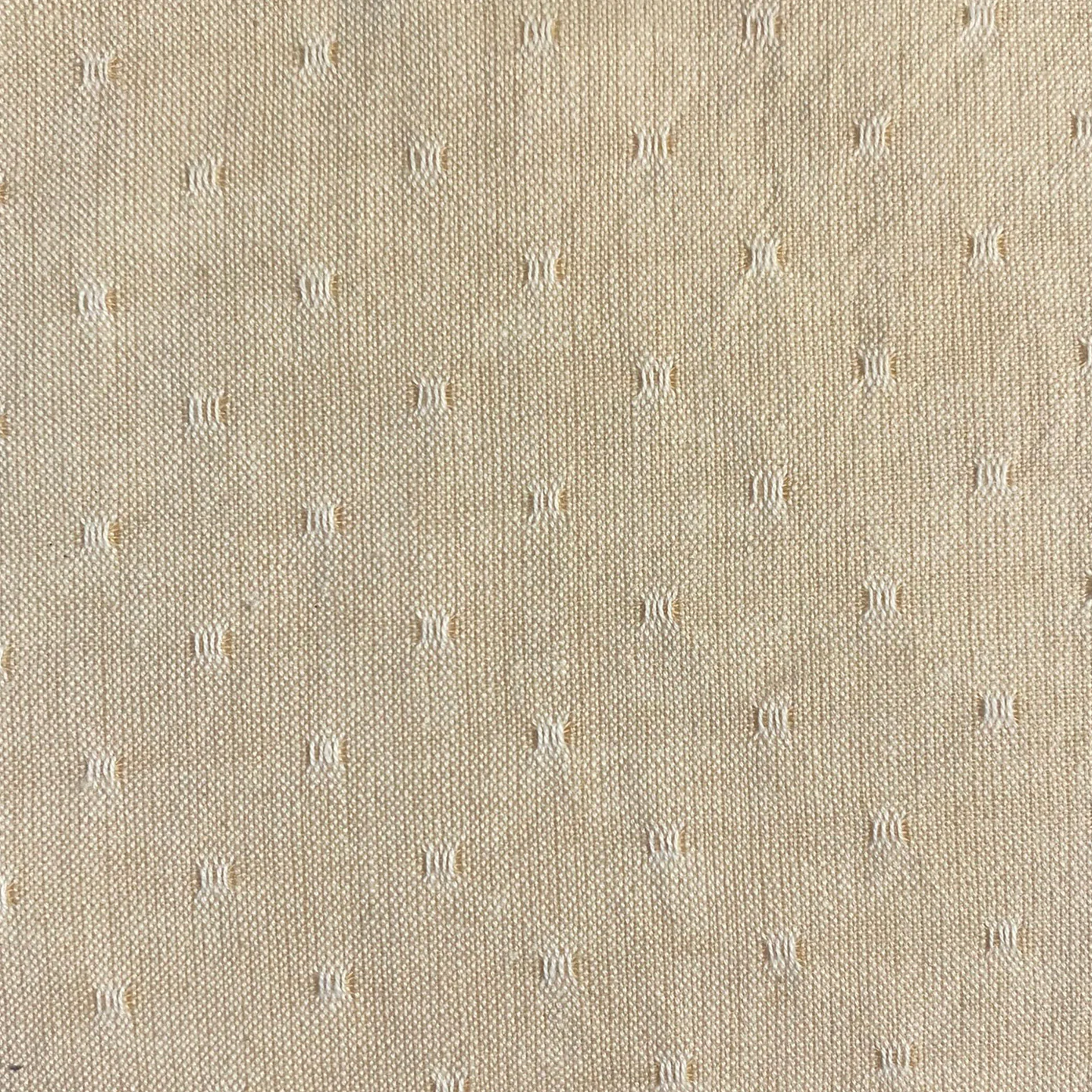 Provence Tone on Tone Woven Cotton Fabric - Natural