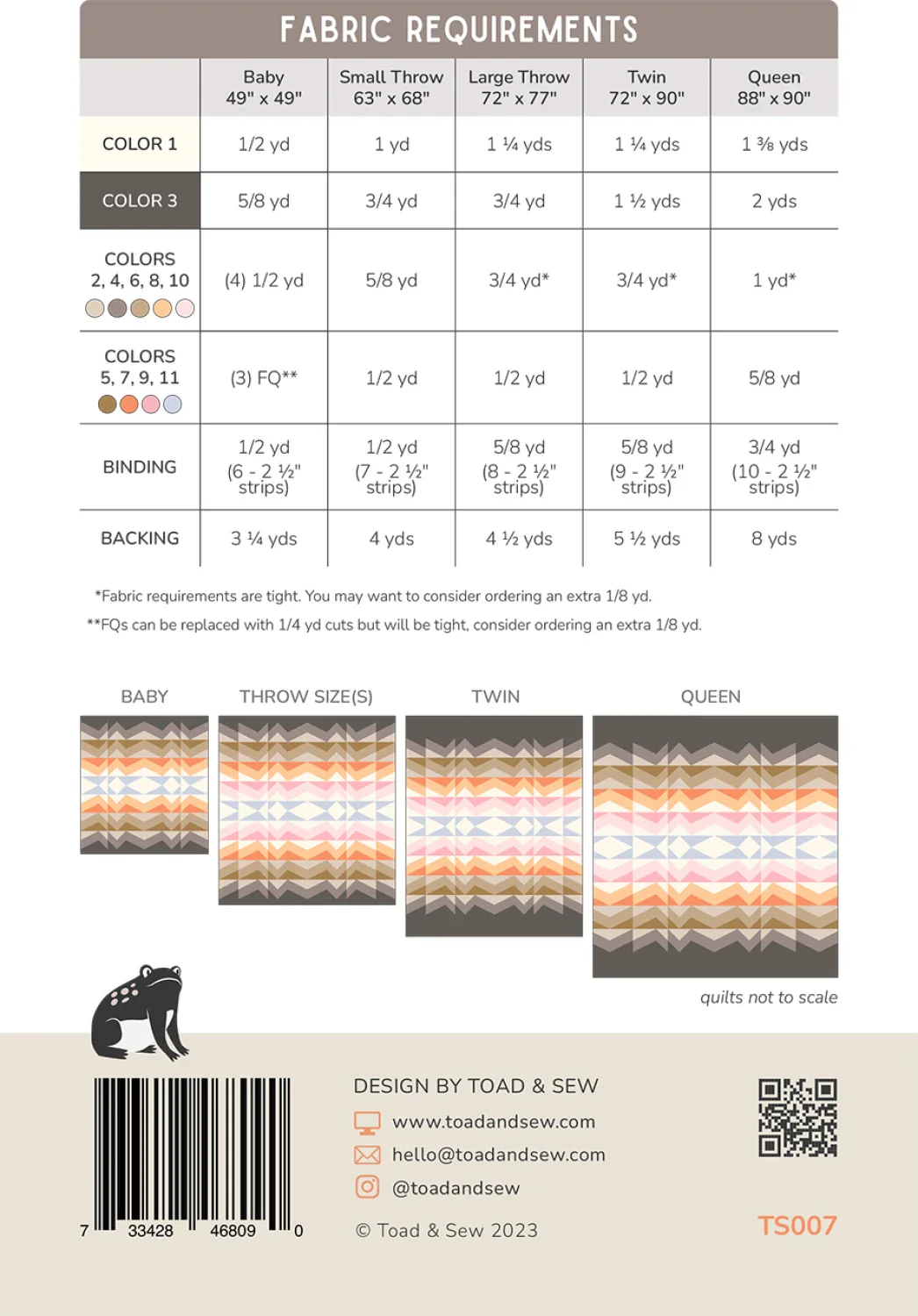 Rocky Coast Quilt Pattern - Image 2