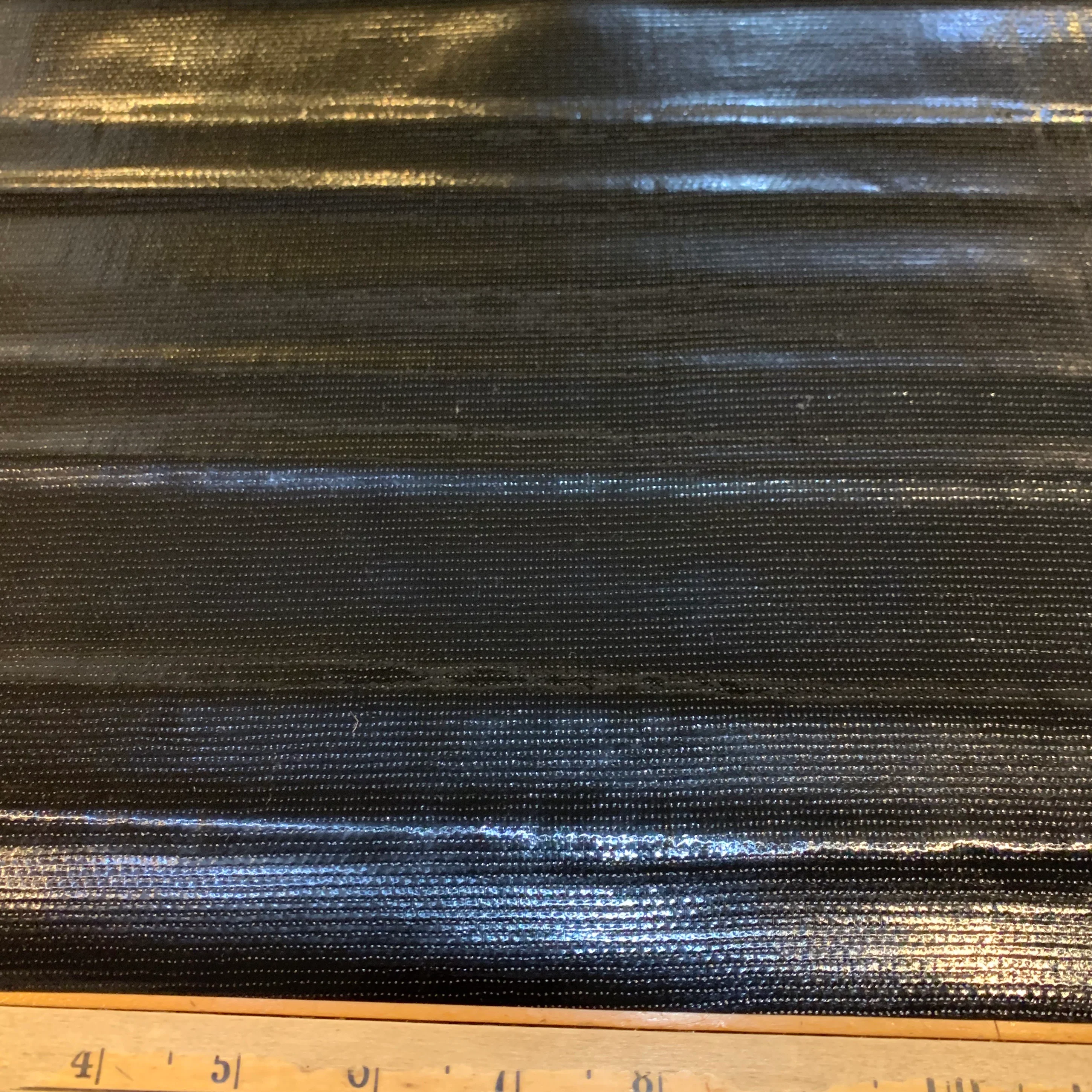 Solid Oilcloth - Black - Image 2