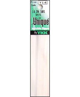 YKK Unique Invisible Zippers 14"