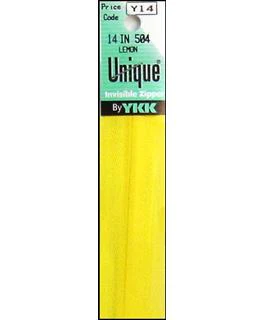 YKK Unique Invisible Zippers 14" - Image 8