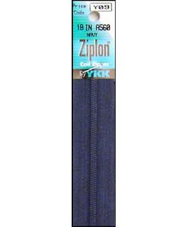 YKK Ziplon Coil Zippers 18" - Image 10